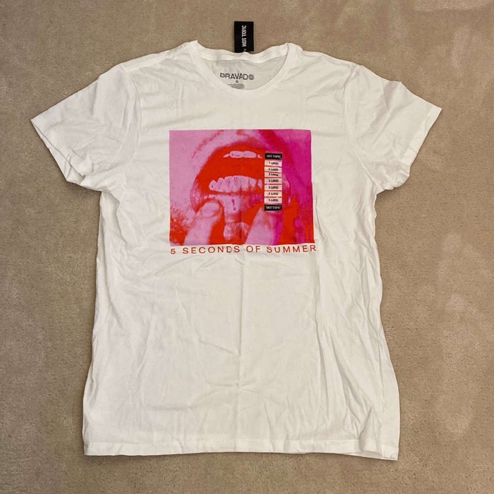 5 seconds of summer T shirt